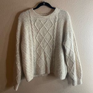Lucky Brand, Beige sweater, size L